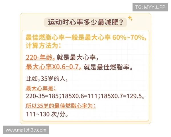 科学掌握燃脂心率计算方法提升高效减脂效果指南与运动强度管理策略